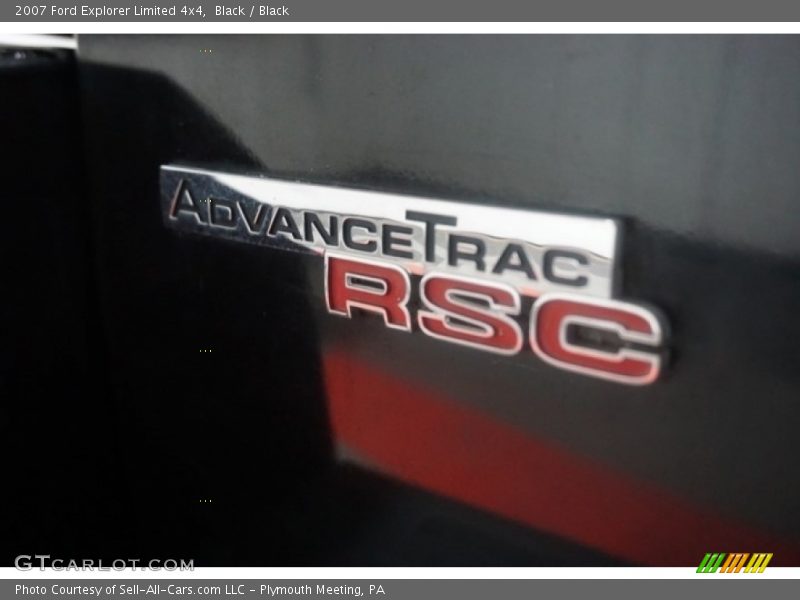 Black / Black 2007 Ford Explorer Limited 4x4