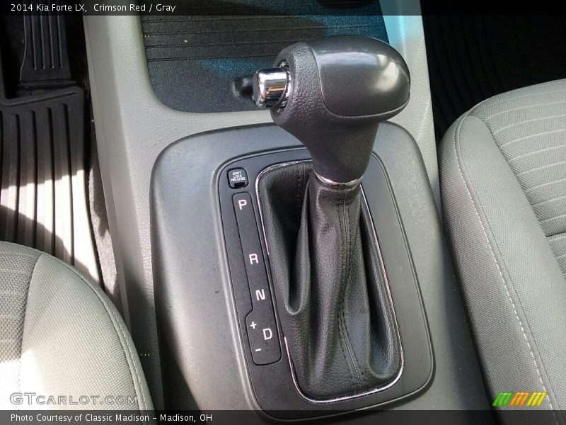 Crimson Red / Gray 2014 Kia Forte LX