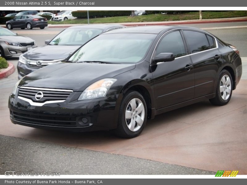 Super Black / Charcoal 2008 Nissan Altima 2.5 S