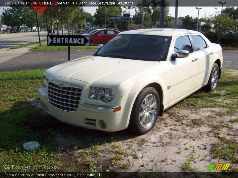 Cool Vanilla / Dark Slate Gray/Light Graystone 2007 Chrysler 300 C HEMI