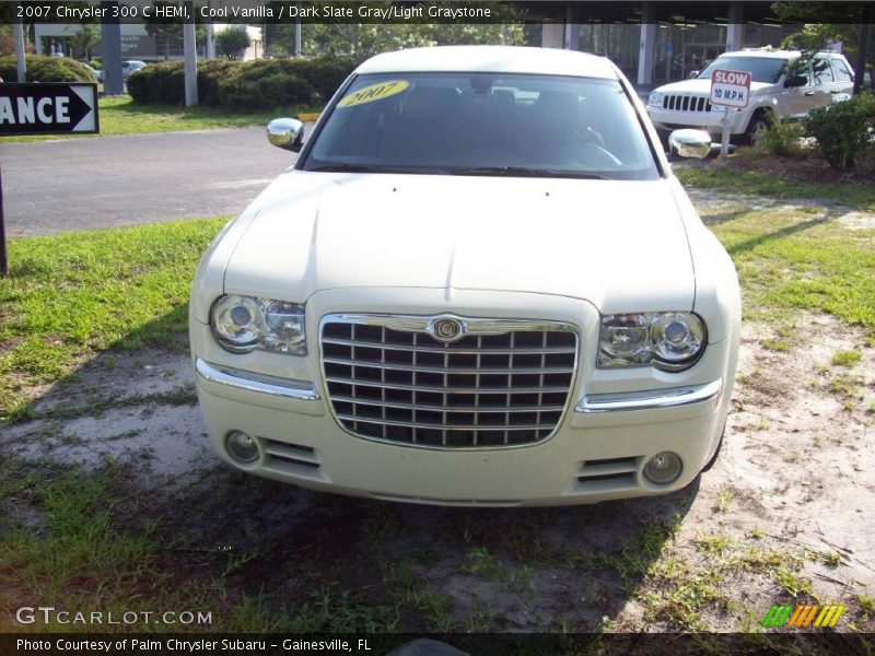 Cool Vanilla / Dark Slate Gray/Light Graystone 2007 Chrysler 300 C HEMI