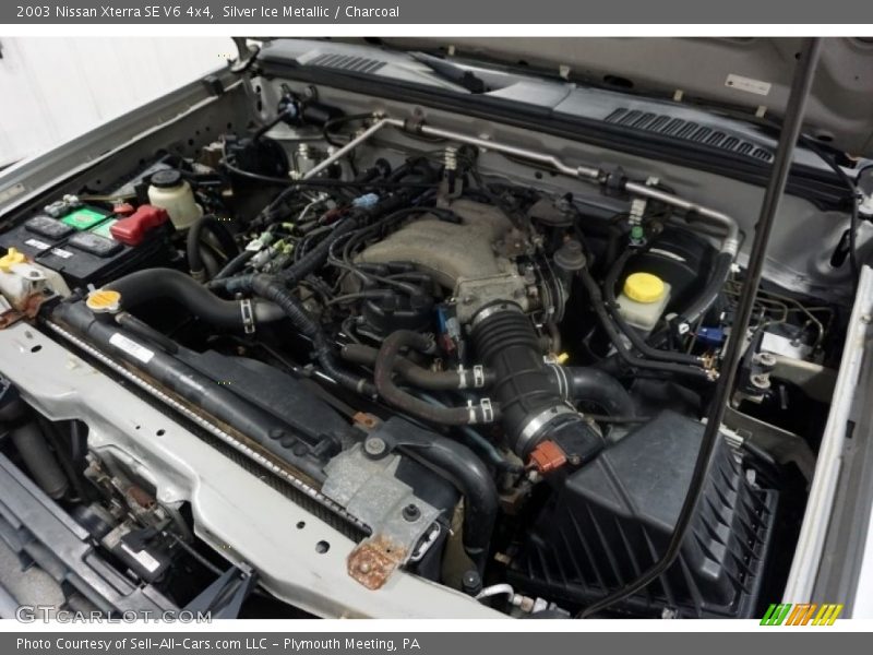 Silver Ice Metallic / Charcoal 2003 Nissan Xterra SE V6 4x4