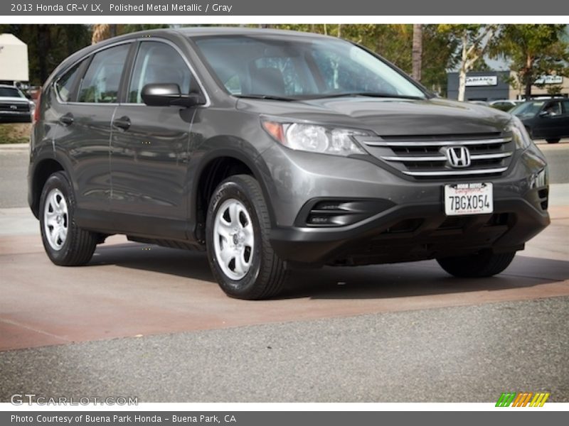 Polished Metal Metallic / Gray 2013 Honda CR-V LX
