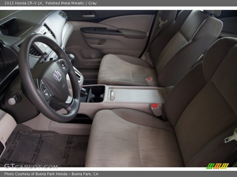 Polished Metal Metallic / Gray 2013 Honda CR-V LX