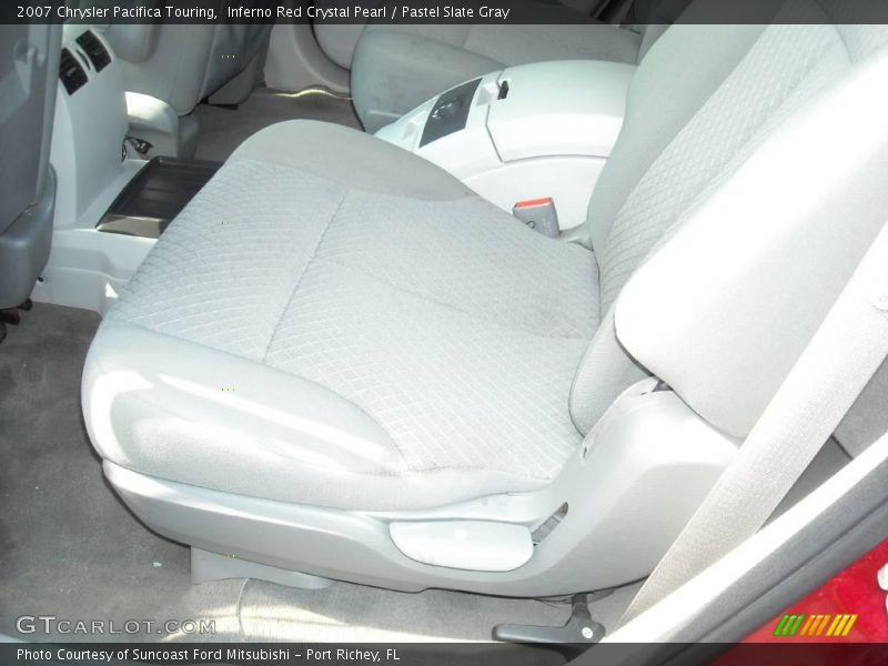 Inferno Red Crystal Pearl / Pastel Slate Gray 2007 Chrysler Pacifica Touring