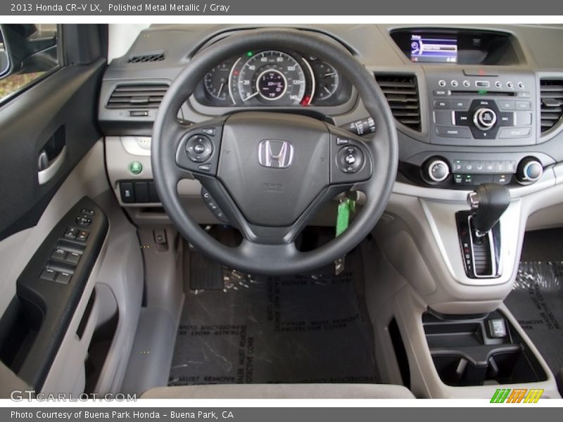 Polished Metal Metallic / Gray 2013 Honda CR-V LX