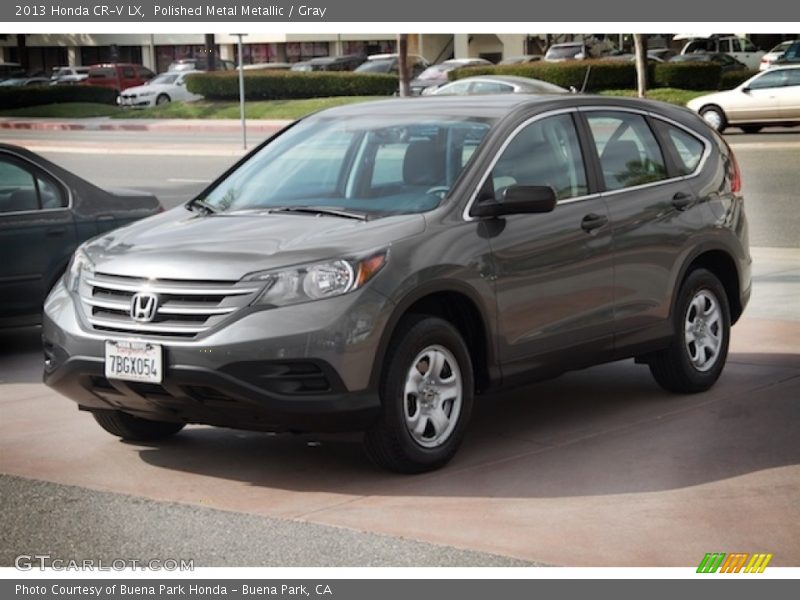 Polished Metal Metallic / Gray 2013 Honda CR-V LX