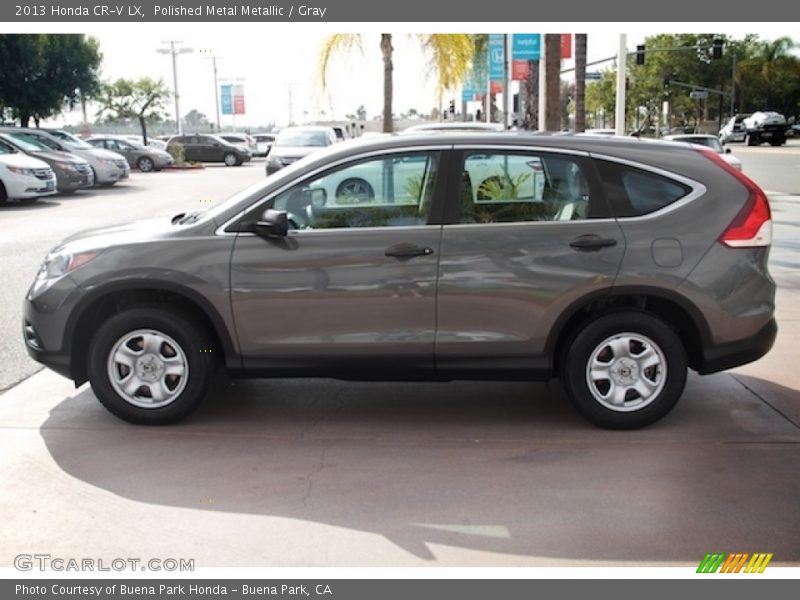 Polished Metal Metallic / Gray 2013 Honda CR-V LX