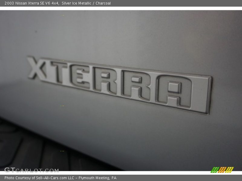 Silver Ice Metallic / Charcoal 2003 Nissan Xterra SE V6 4x4