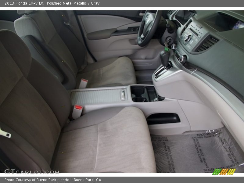 Polished Metal Metallic / Gray 2013 Honda CR-V LX