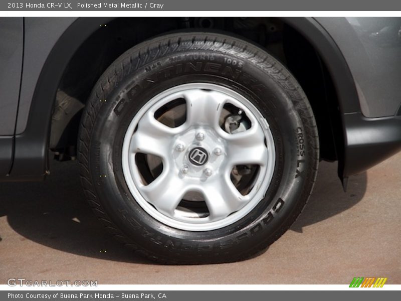 Polished Metal Metallic / Gray 2013 Honda CR-V LX