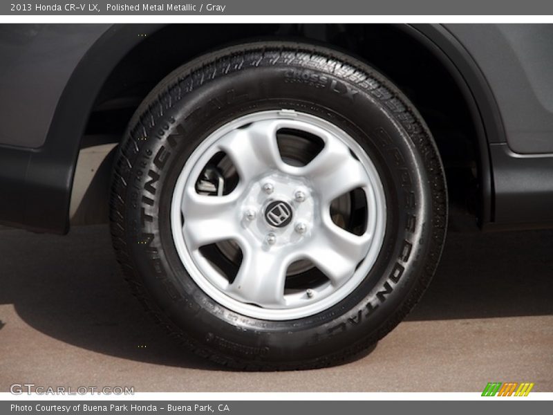 Polished Metal Metallic / Gray 2013 Honda CR-V LX