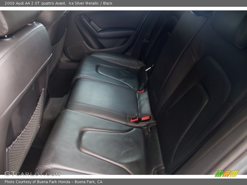 Ice Silver Metallic / Black 2009 Audi A4 2.0T quattro Avant