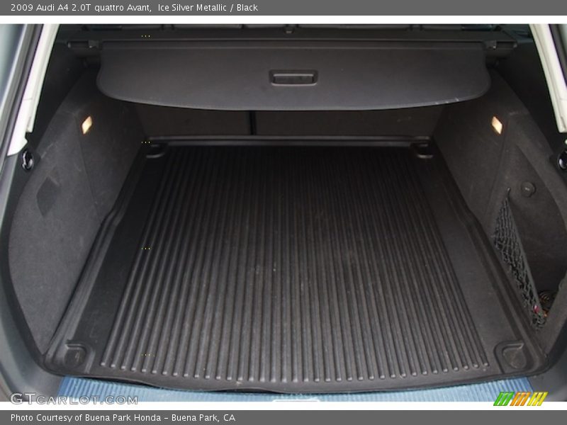 Ice Silver Metallic / Black 2009 Audi A4 2.0T quattro Avant