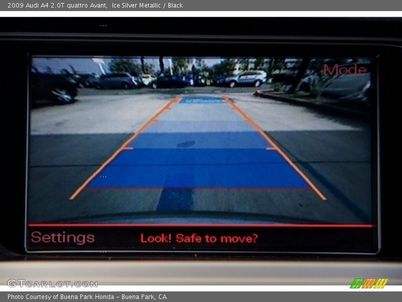 Ice Silver Metallic / Black 2009 Audi A4 2.0T quattro Avant