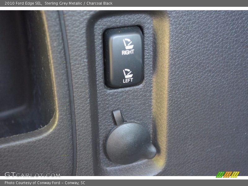 Sterling Grey Metallic / Charcoal Black 2010 Ford Edge SEL