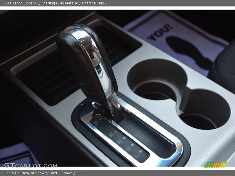 Sterling Grey Metallic / Charcoal Black 2010 Ford Edge SEL