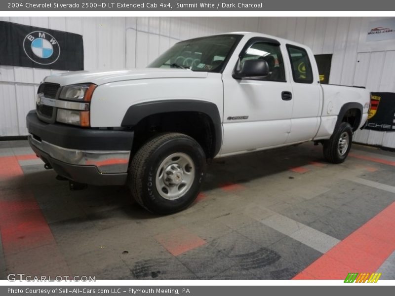 Summit White / Dark Charcoal 2004 Chevrolet Silverado 2500HD LT Extended Cab 4x4