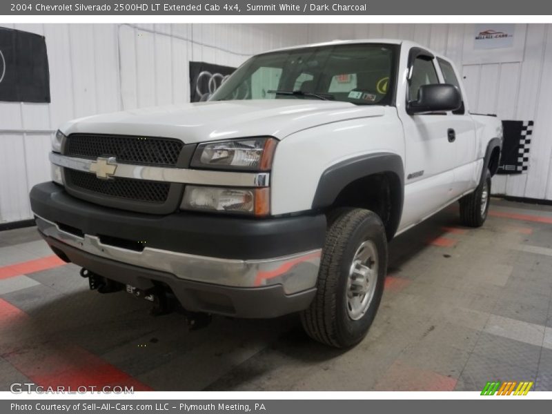 Summit White / Dark Charcoal 2004 Chevrolet Silverado 2500HD LT Extended Cab 4x4