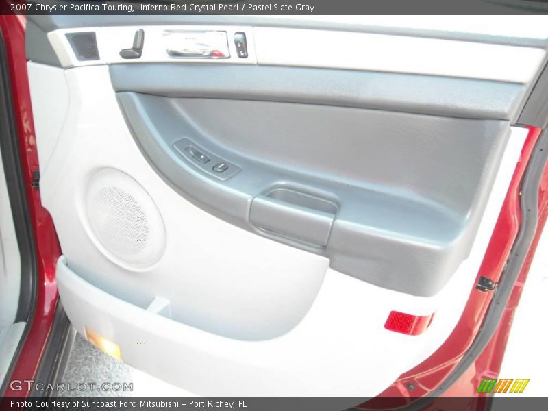 Inferno Red Crystal Pearl / Pastel Slate Gray 2007 Chrysler Pacifica Touring