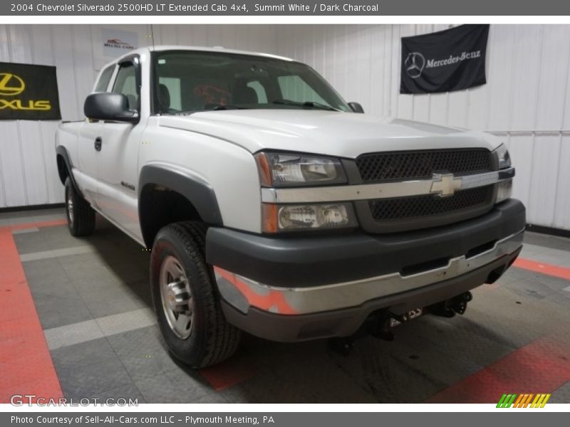 Summit White / Dark Charcoal 2004 Chevrolet Silverado 2500HD LT Extended Cab 4x4