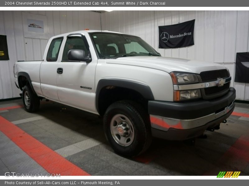 Summit White / Dark Charcoal 2004 Chevrolet Silverado 2500HD LT Extended Cab 4x4