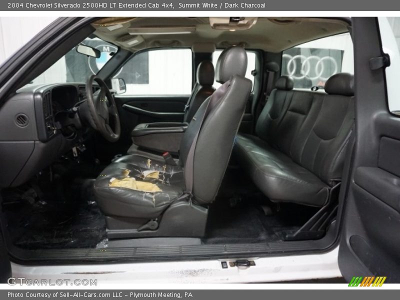Summit White / Dark Charcoal 2004 Chevrolet Silverado 2500HD LT Extended Cab 4x4
