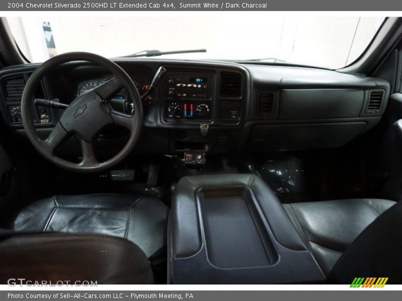 Summit White / Dark Charcoal 2004 Chevrolet Silverado 2500HD LT Extended Cab 4x4
