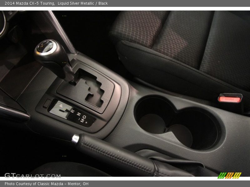 Liquid Silver Metallic / Black 2014 Mazda CX-5 Touring