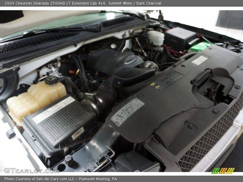 Summit White / Dark Charcoal 2004 Chevrolet Silverado 2500HD LT Extended Cab 4x4