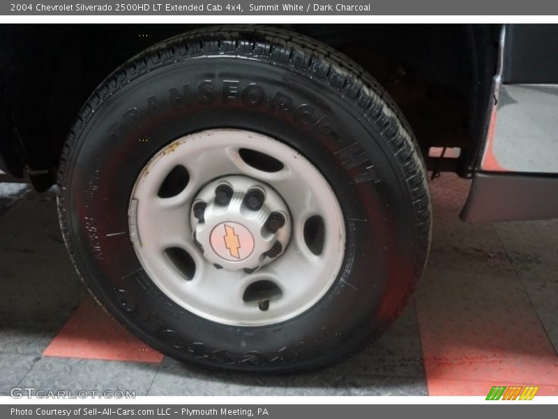 Summit White / Dark Charcoal 2004 Chevrolet Silverado 2500HD LT Extended Cab 4x4