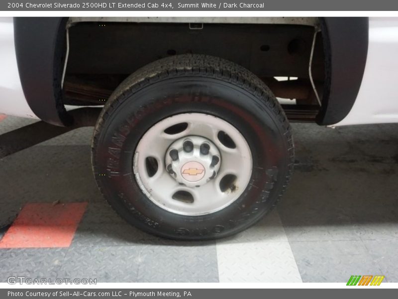 Summit White / Dark Charcoal 2004 Chevrolet Silverado 2500HD LT Extended Cab 4x4