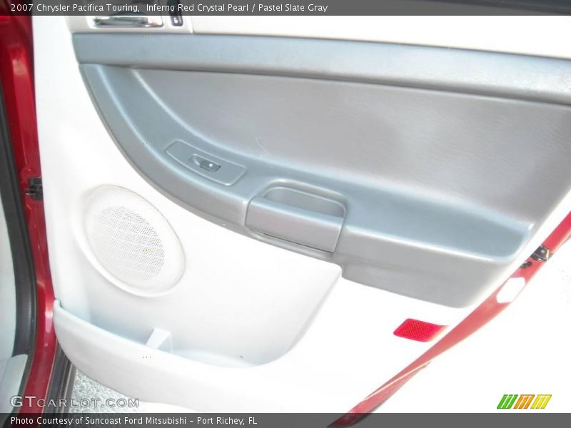 Inferno Red Crystal Pearl / Pastel Slate Gray 2007 Chrysler Pacifica Touring