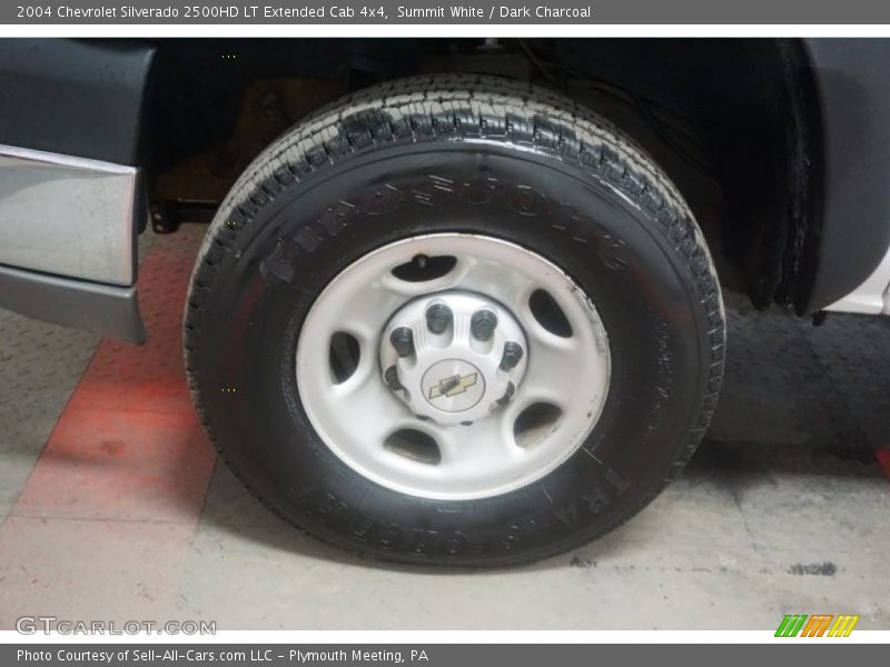 Summit White / Dark Charcoal 2004 Chevrolet Silverado 2500HD LT Extended Cab 4x4