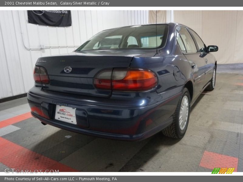 Galaxy Silver Metallic / Gray 2001 Chevrolet Malibu Sedan