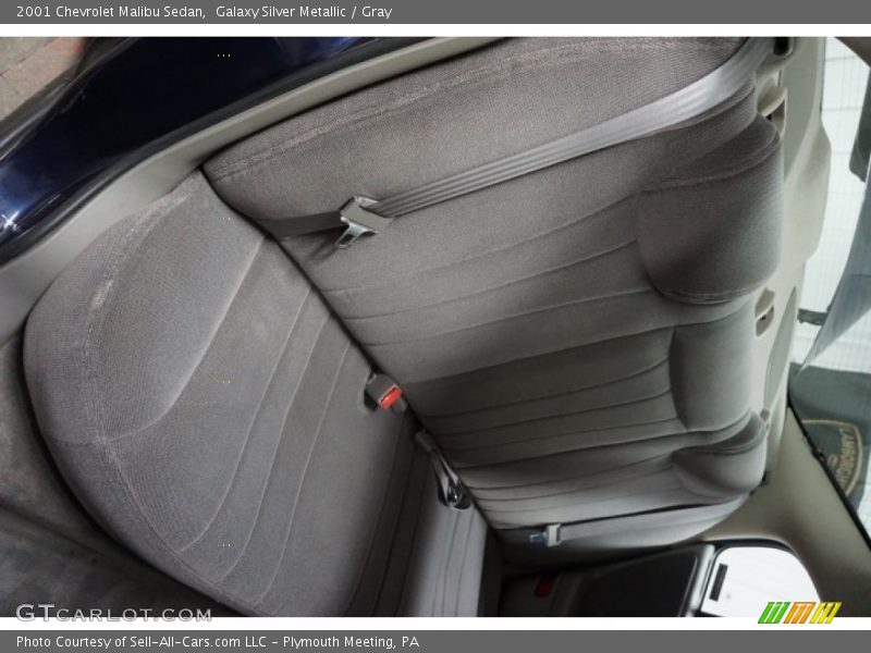 Galaxy Silver Metallic / Gray 2001 Chevrolet Malibu Sedan