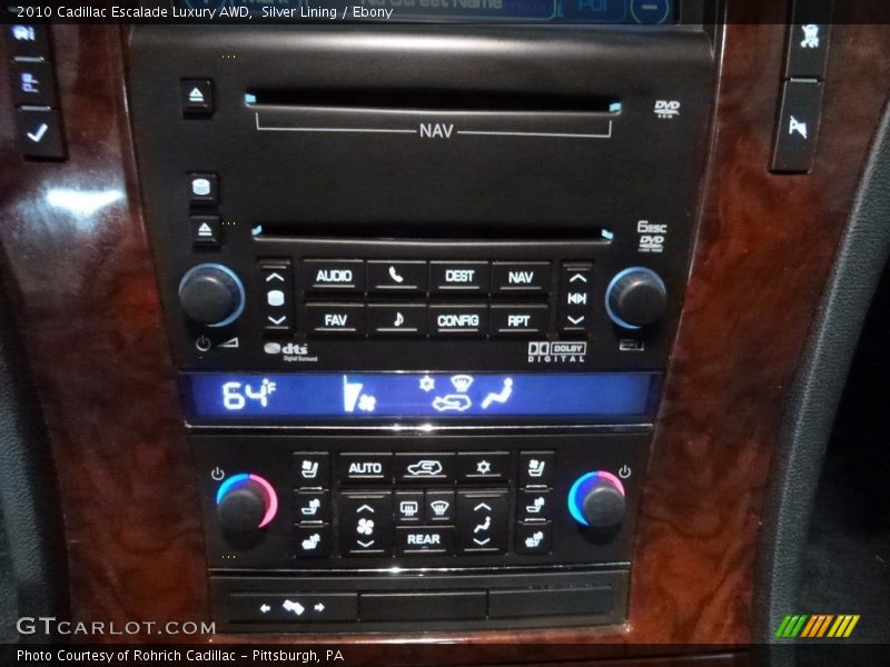 Silver Lining / Ebony 2010 Cadillac Escalade Luxury AWD