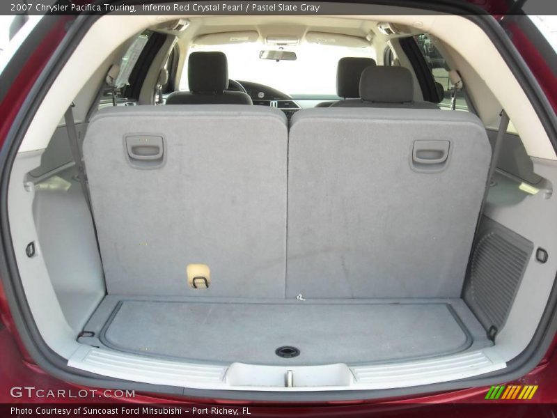 Inferno Red Crystal Pearl / Pastel Slate Gray 2007 Chrysler Pacifica Touring
