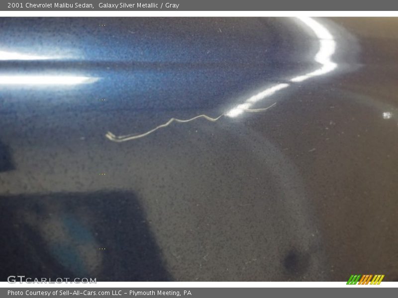 Galaxy Silver Metallic / Gray 2001 Chevrolet Malibu Sedan