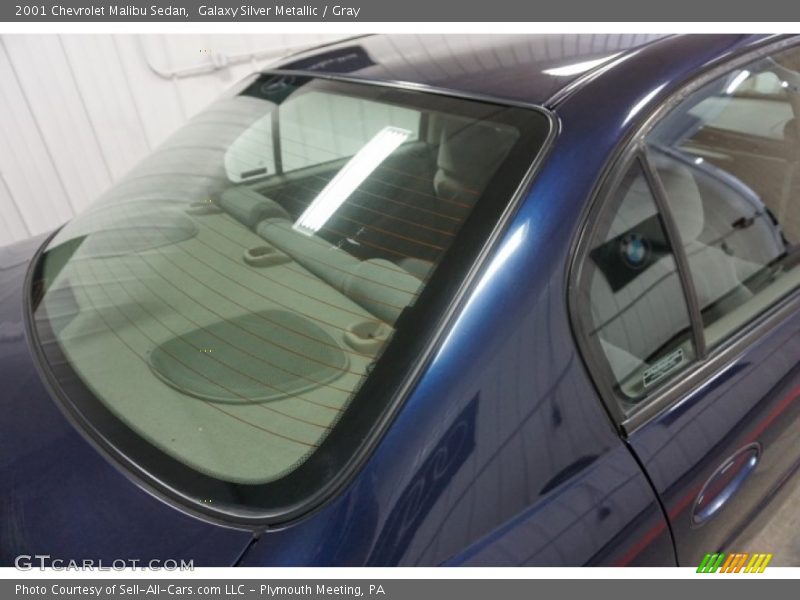 Galaxy Silver Metallic / Gray 2001 Chevrolet Malibu Sedan