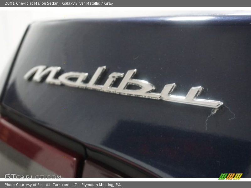 Galaxy Silver Metallic / Gray 2001 Chevrolet Malibu Sedan