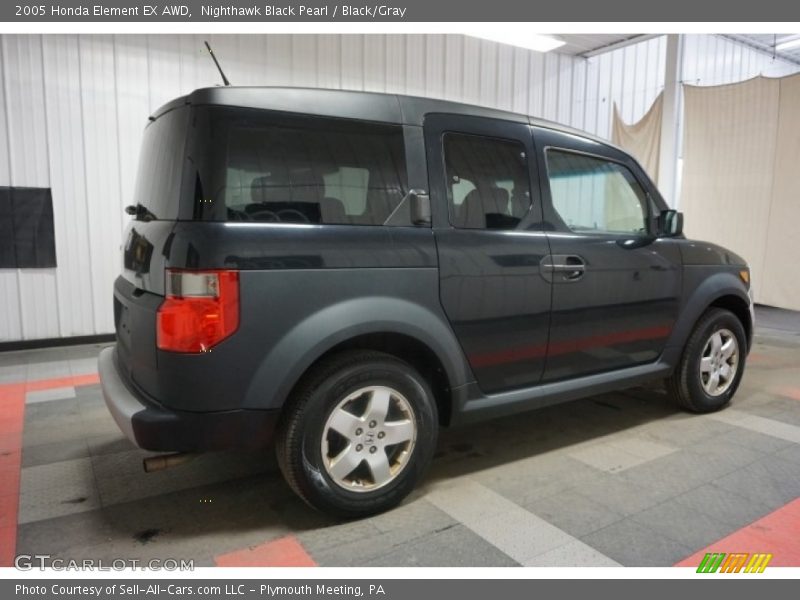 Nighthawk Black Pearl / Black/Gray 2005 Honda Element EX AWD