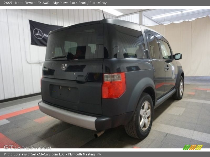 Nighthawk Black Pearl / Black/Gray 2005 Honda Element EX AWD