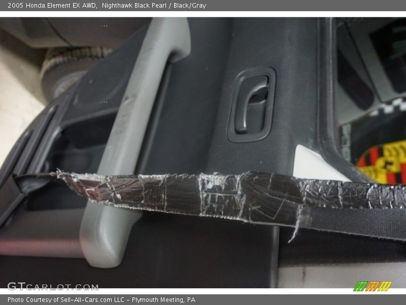 Nighthawk Black Pearl / Black/Gray 2005 Honda Element EX AWD