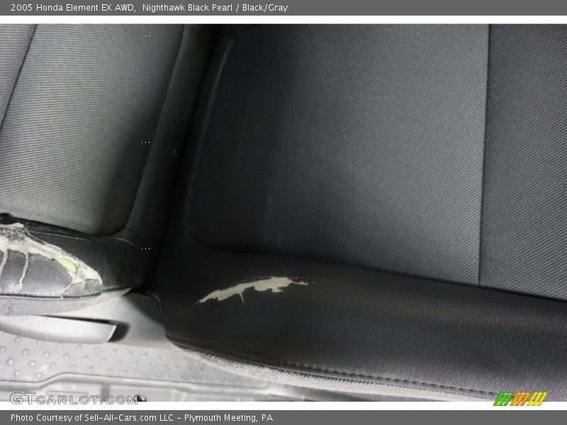 Nighthawk Black Pearl / Black/Gray 2005 Honda Element EX AWD