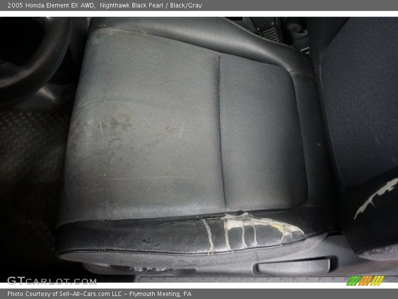 Nighthawk Black Pearl / Black/Gray 2005 Honda Element EX AWD