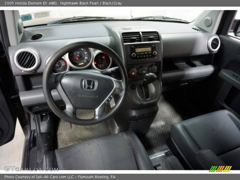 Nighthawk Black Pearl / Black/Gray 2005 Honda Element EX AWD