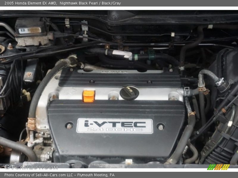 Nighthawk Black Pearl / Black/Gray 2005 Honda Element EX AWD