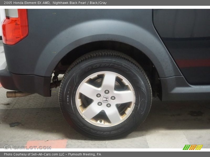Nighthawk Black Pearl / Black/Gray 2005 Honda Element EX AWD