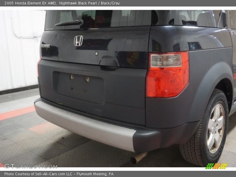 Nighthawk Black Pearl / Black/Gray 2005 Honda Element EX AWD